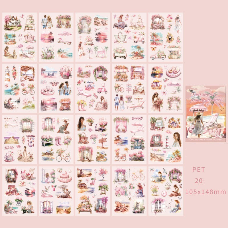 Four Seasons Tales Sticker Book