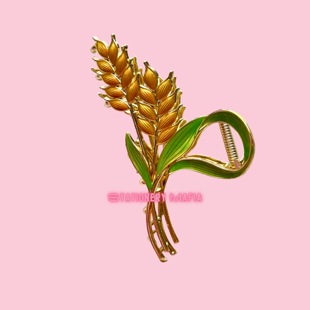 Honey Blossom Metal Clip