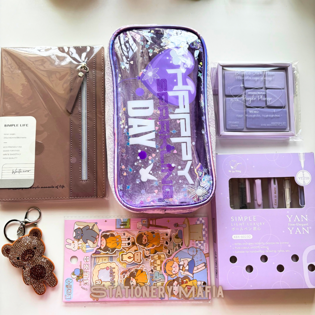 Dreamy Stationery Bundle (Over ₹2500/- in Value)