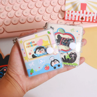 Apple Buddies Pocket Keychain Notebook