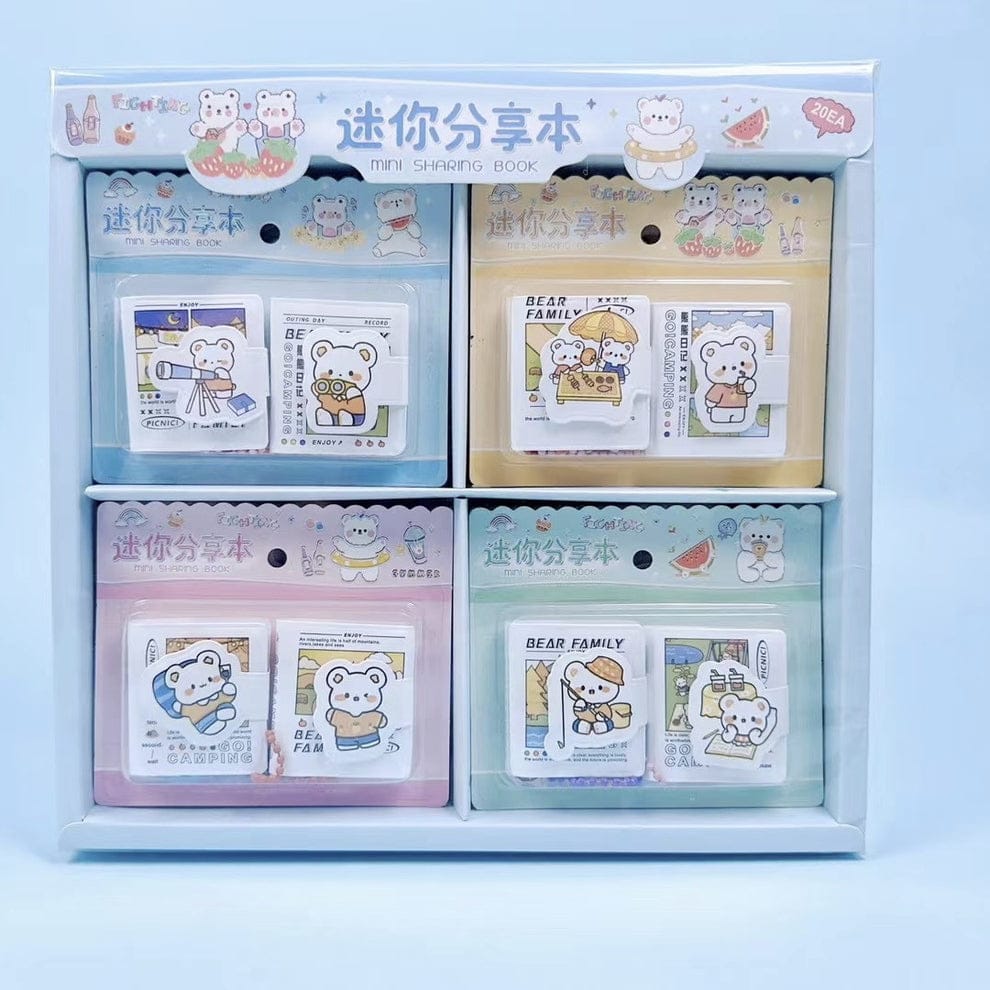 Bear Buddy Mini Notebook Duo