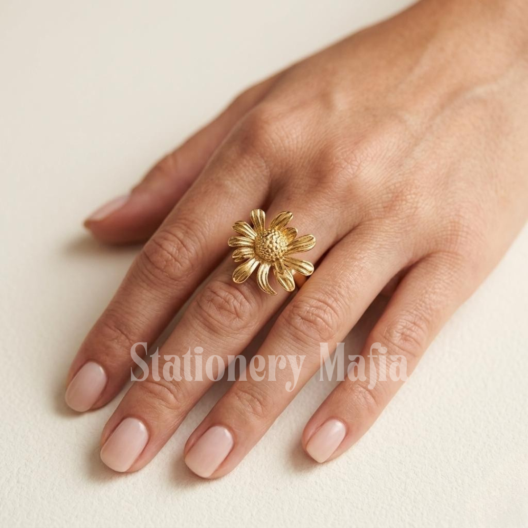Sunflower Glow Ring