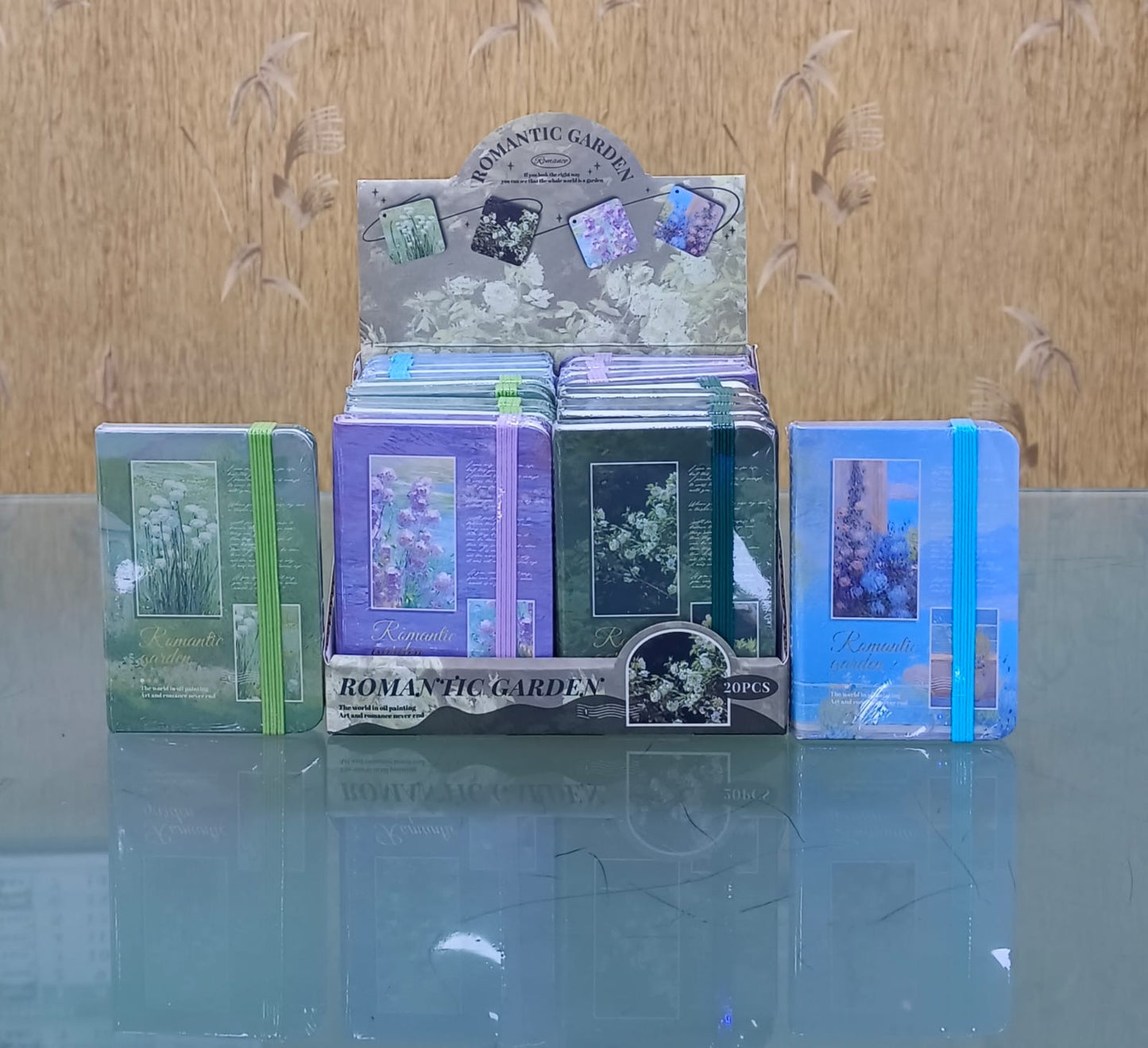 Romantic Garden Mini Notebook