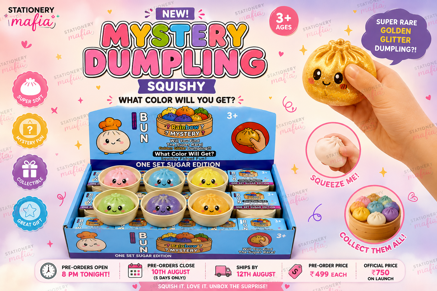 Mystery Dumpling Squishy