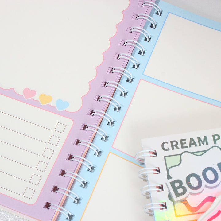 Cream Puppy Spiral Notebook