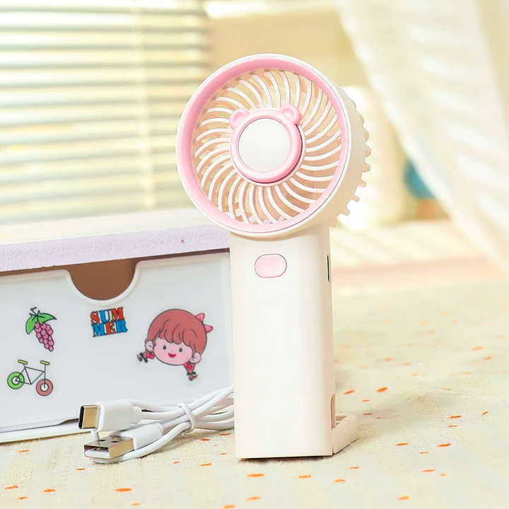 Pastel Pocket Breeze Fan