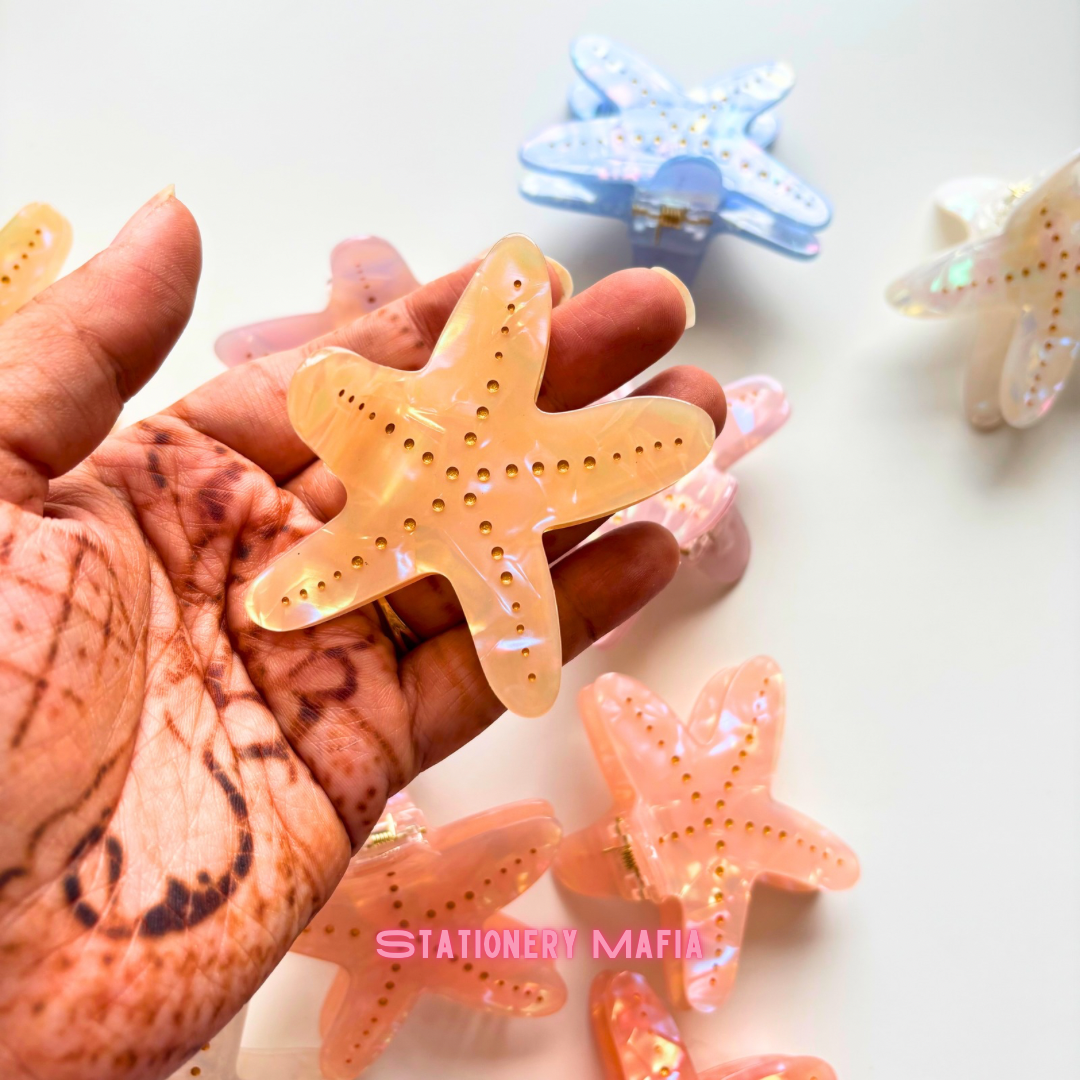 Starfish Gradient Claw Clip