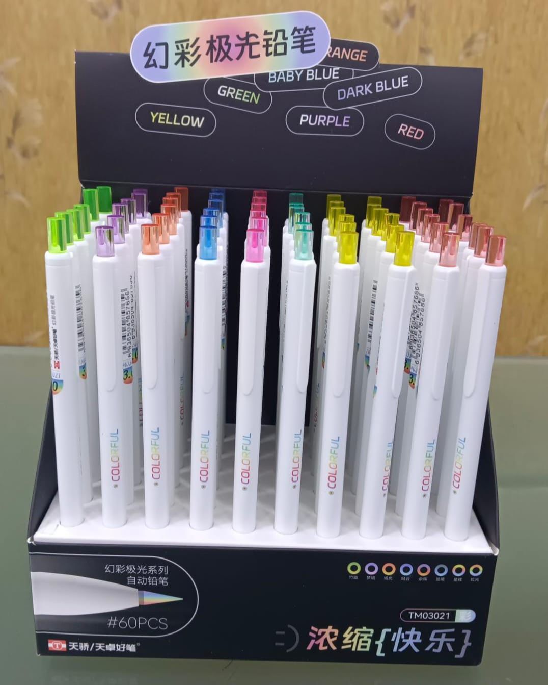 Crayon Highlighter Pen (Set of 7)