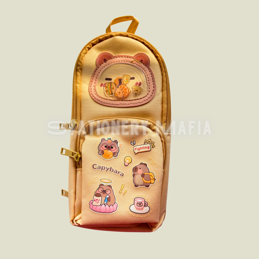 Capybara Pencil Pouch