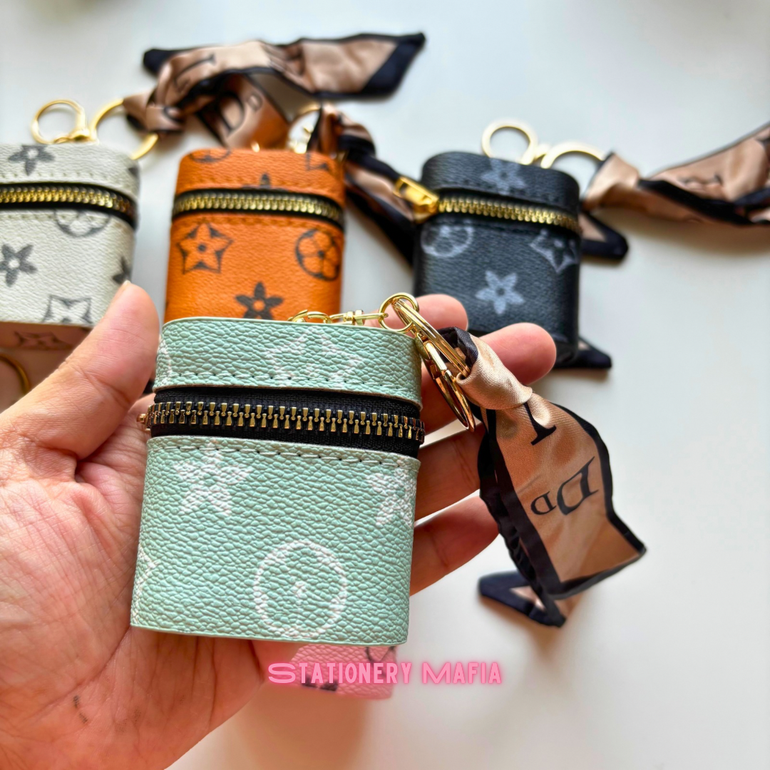 Mini Luxe Zip Trinket Pouch