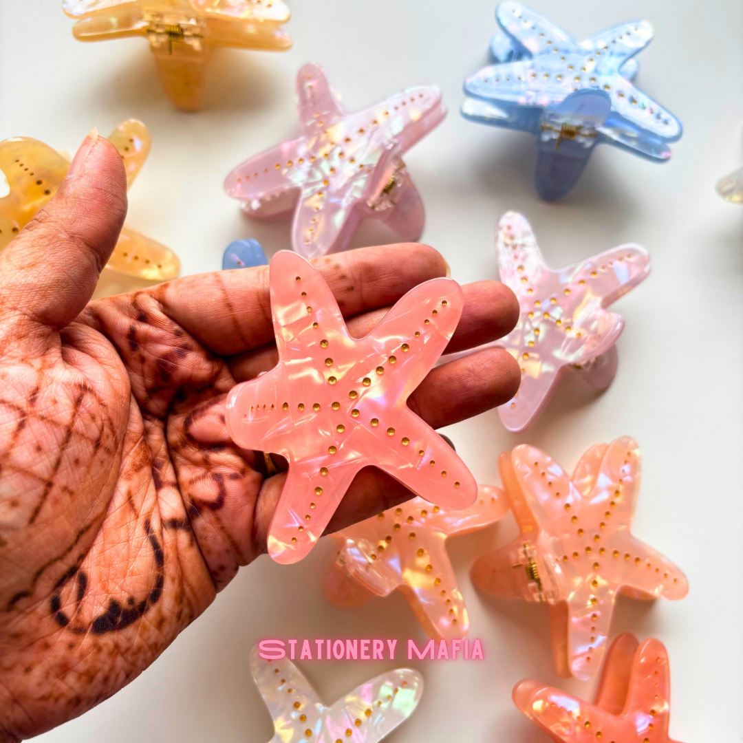 Starfish Gradient Claw Clip