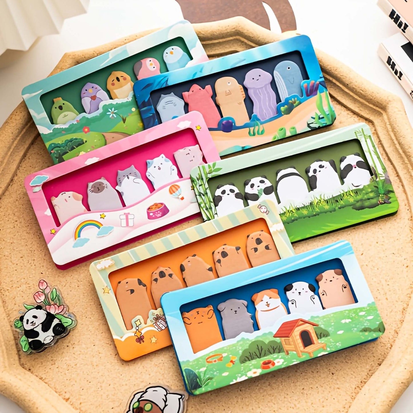Wild Happy Notes Sticky Tabs