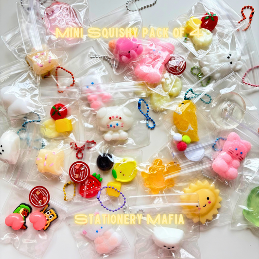 Mini Squishy Pack of 4