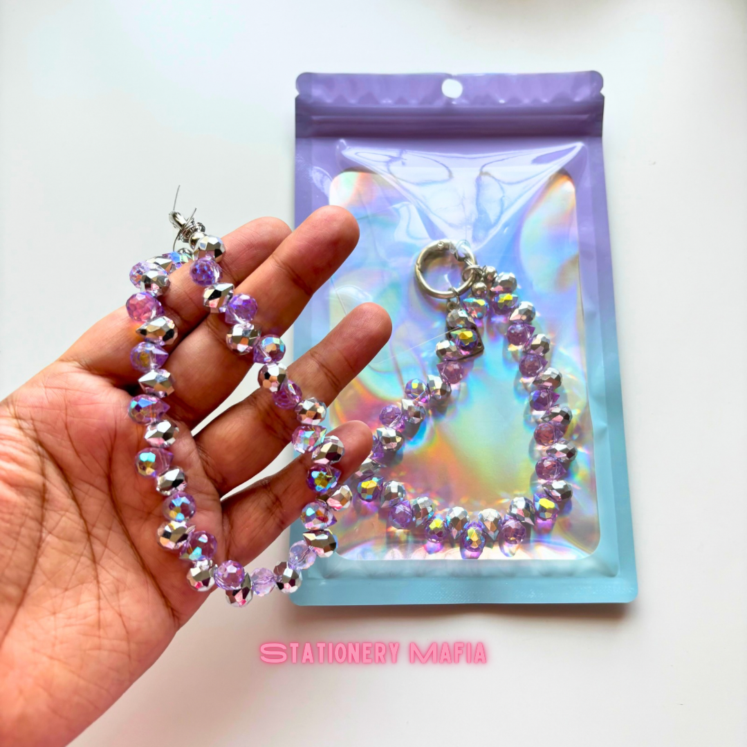 Crystal Drip Phone Charm