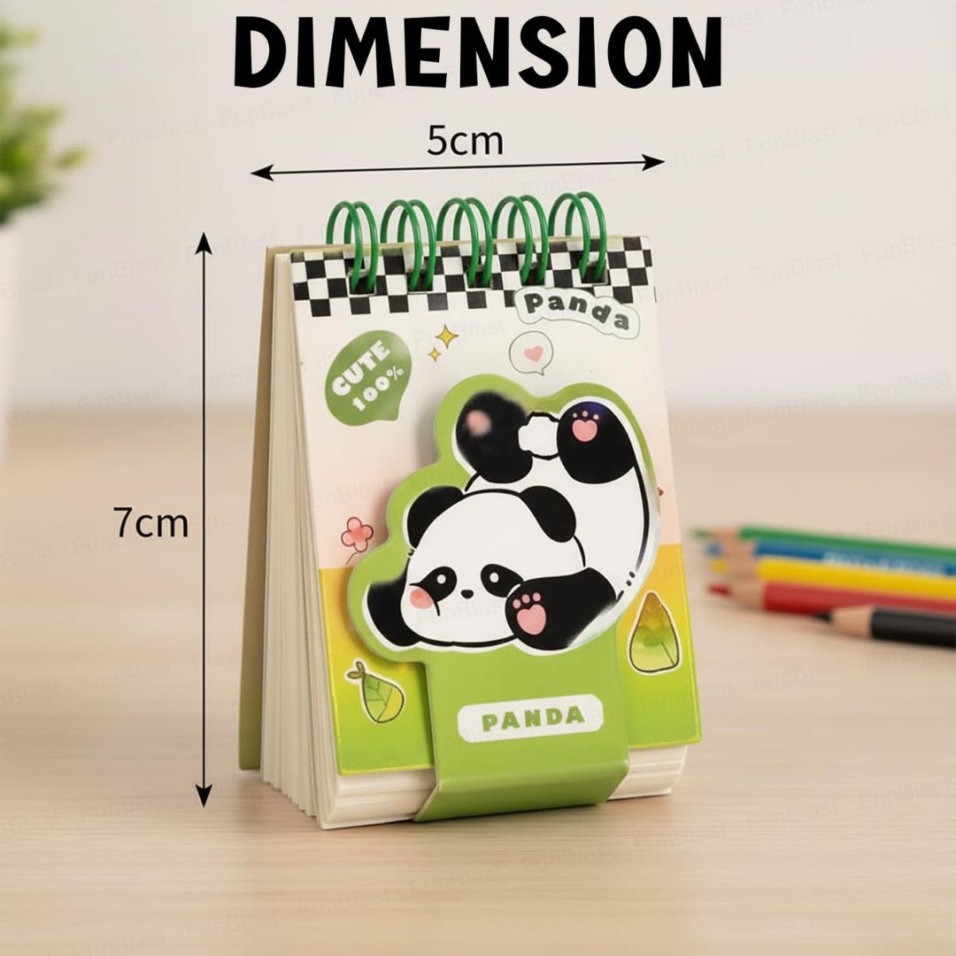 Panda Pocket Mini Notepad