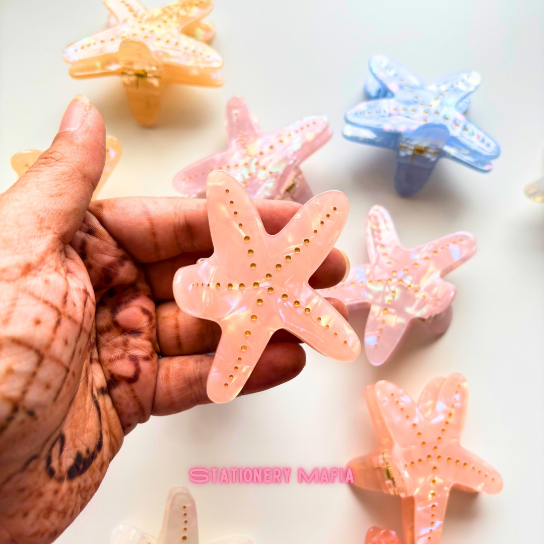 Starfish Gradient Claw Clip