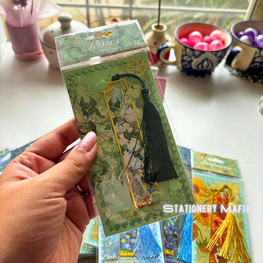 Botanical Tales Metal Bookmark