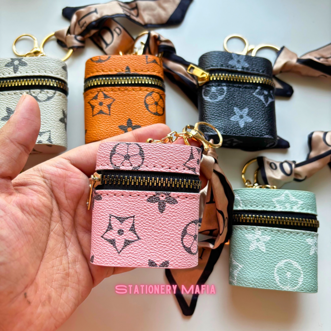 Mini Luxe Zip Trinket Pouch