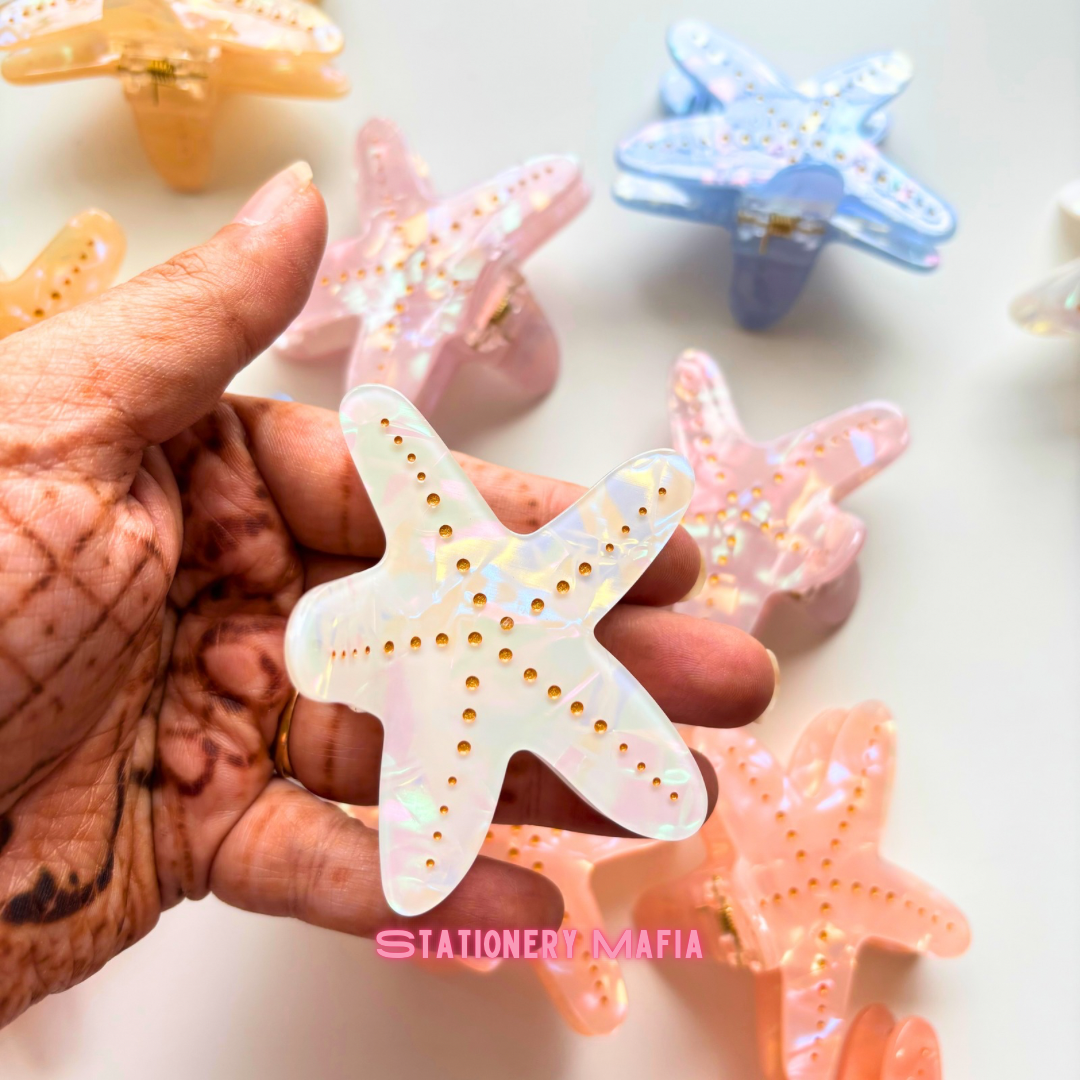 Starfish Gradient Claw Clip