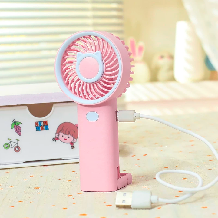 Pastel Pocket Breeze Fan