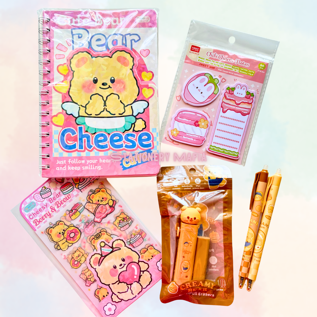 Cheese Bear Dreamy Study Bundle