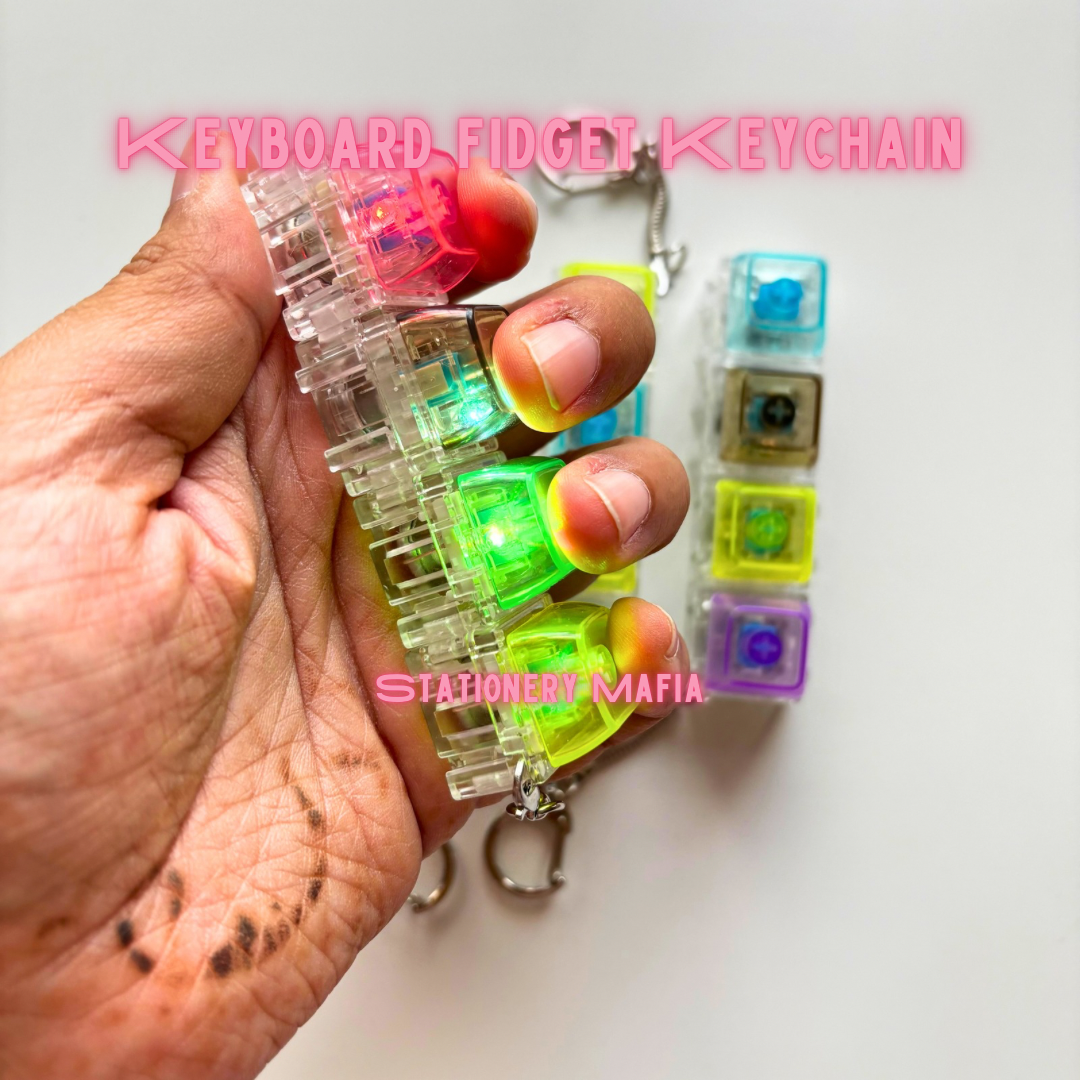 Keyboard Fidget Keychain
