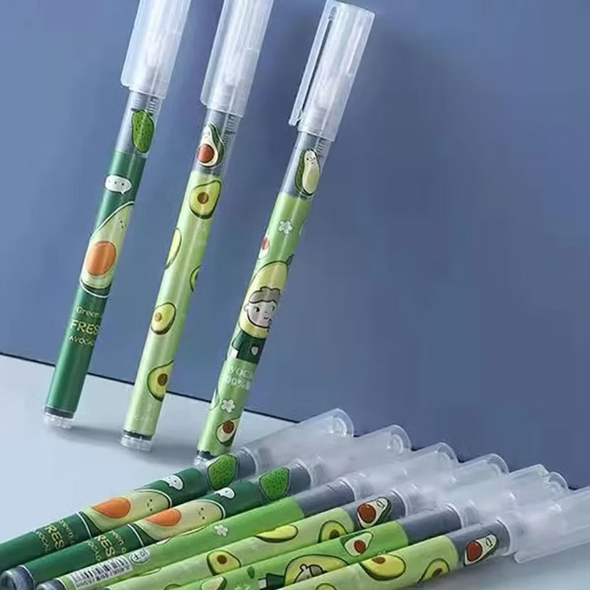 Avocado Pen Set of 6 Pens