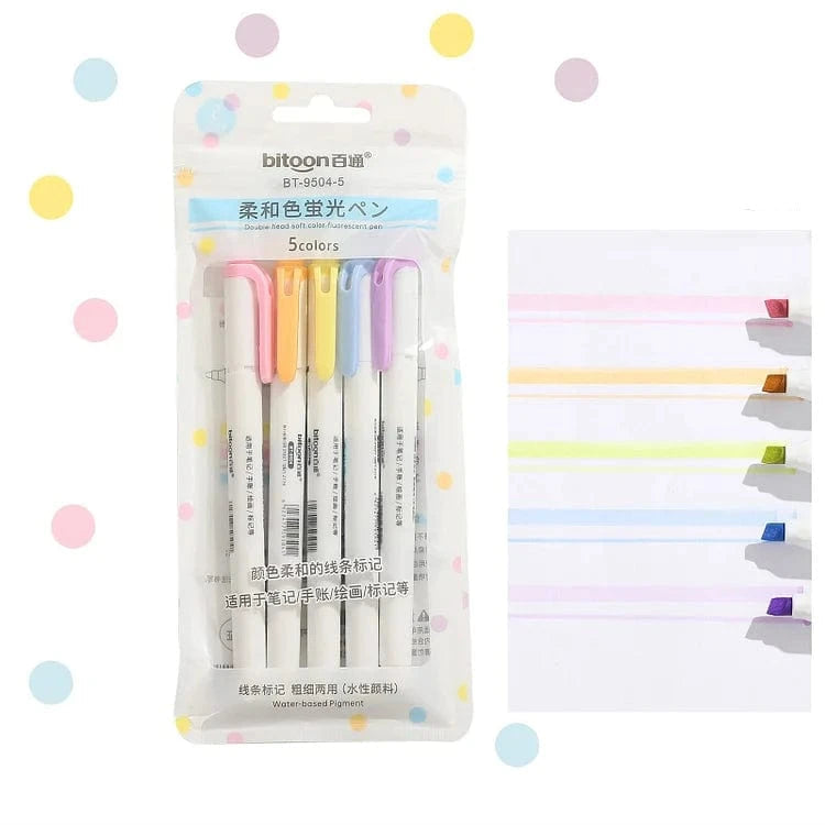 Pastel Highlighters set