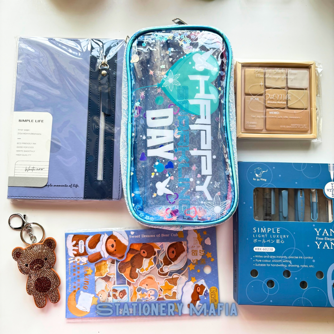 Dreamy Stationery Bundle (Over ₹2500/- in Value)