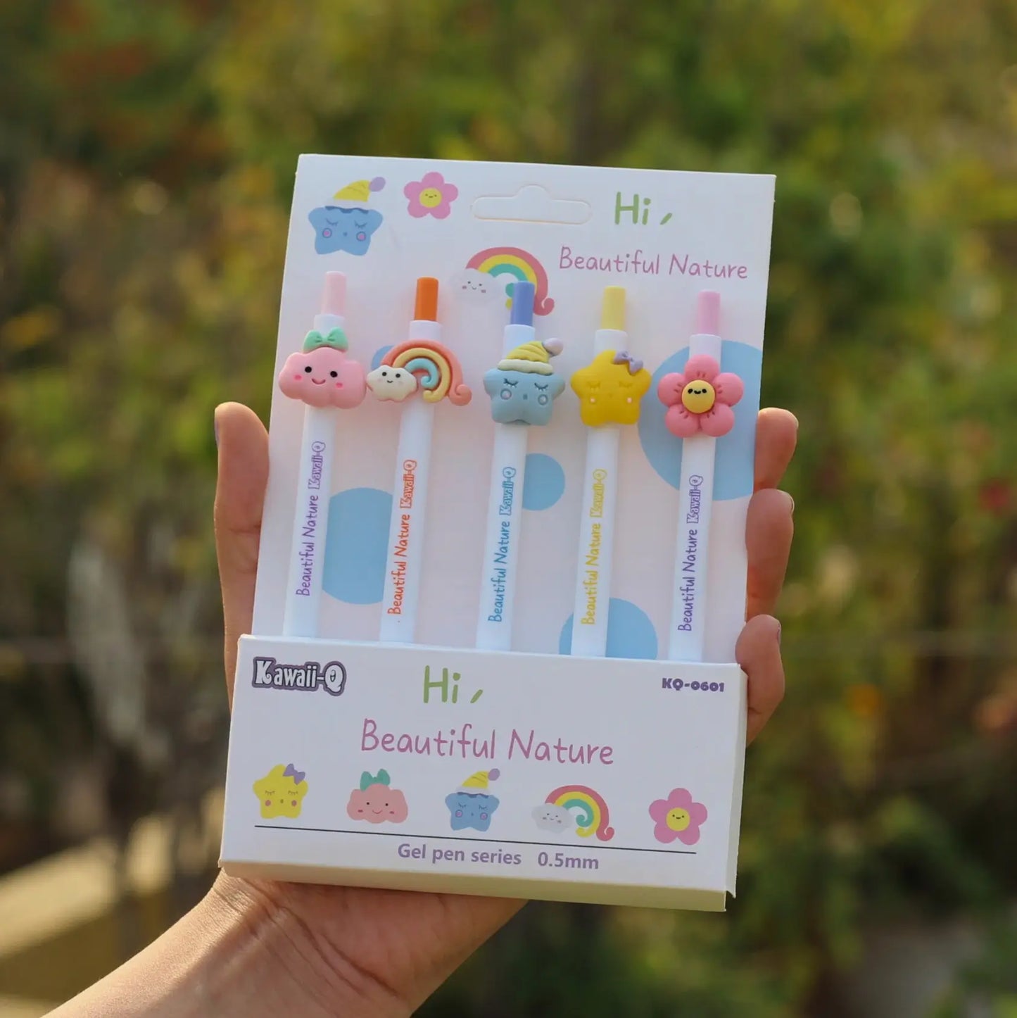 Beautiful Nature Gel Pen Set