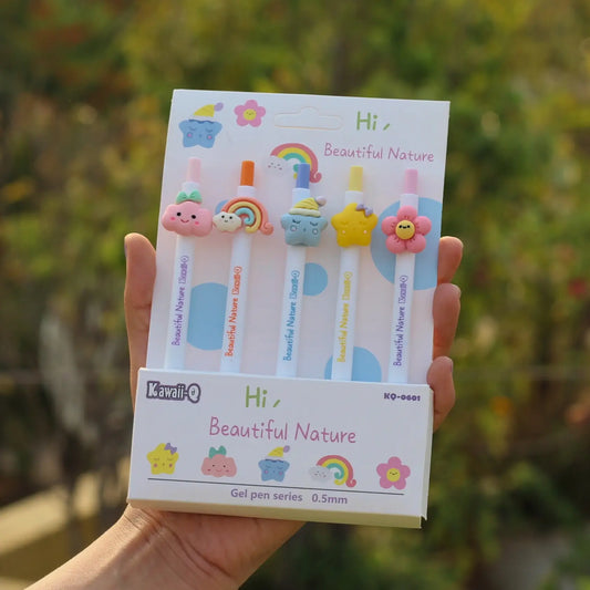 Beautiful Nature Gel Pen Set
