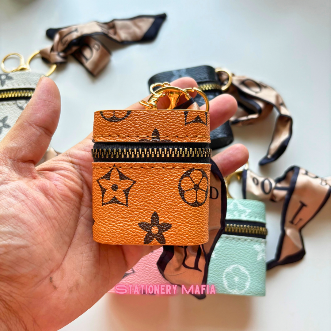 Mini Luxe Zip Trinket Pouch