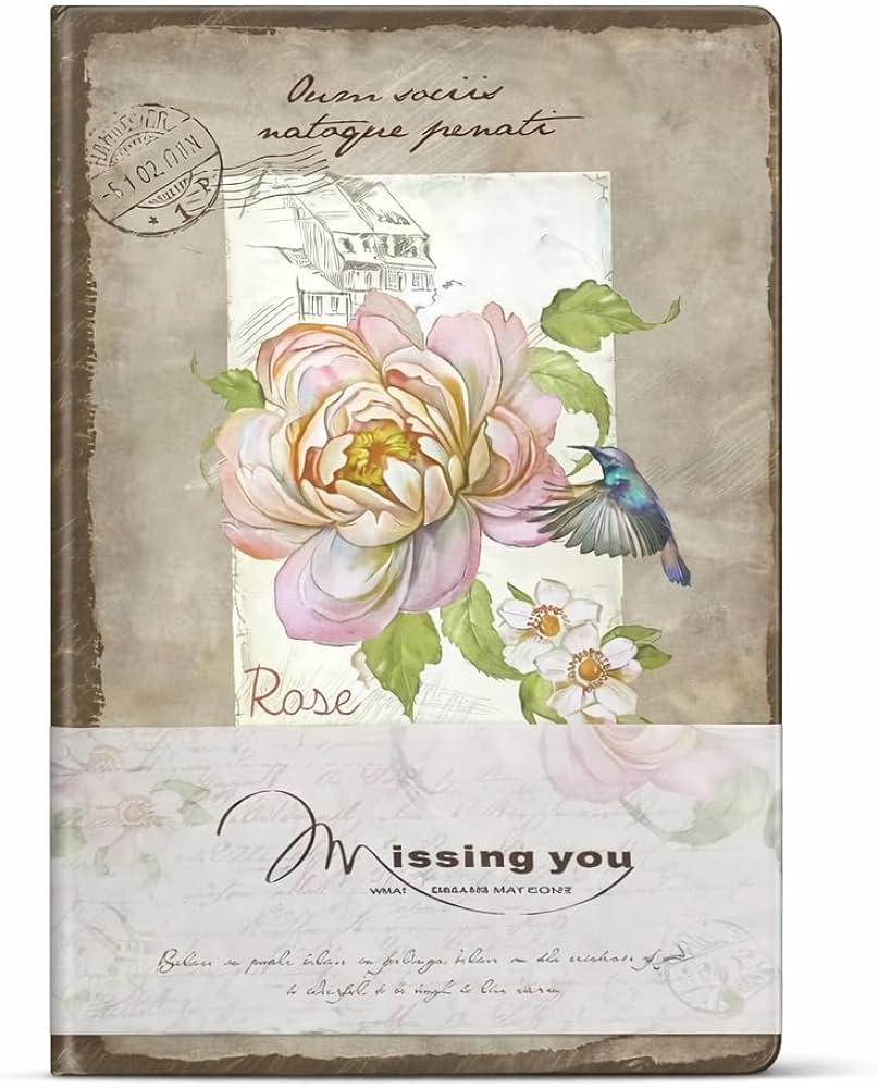 Timeless Elegance Vintage Diary
