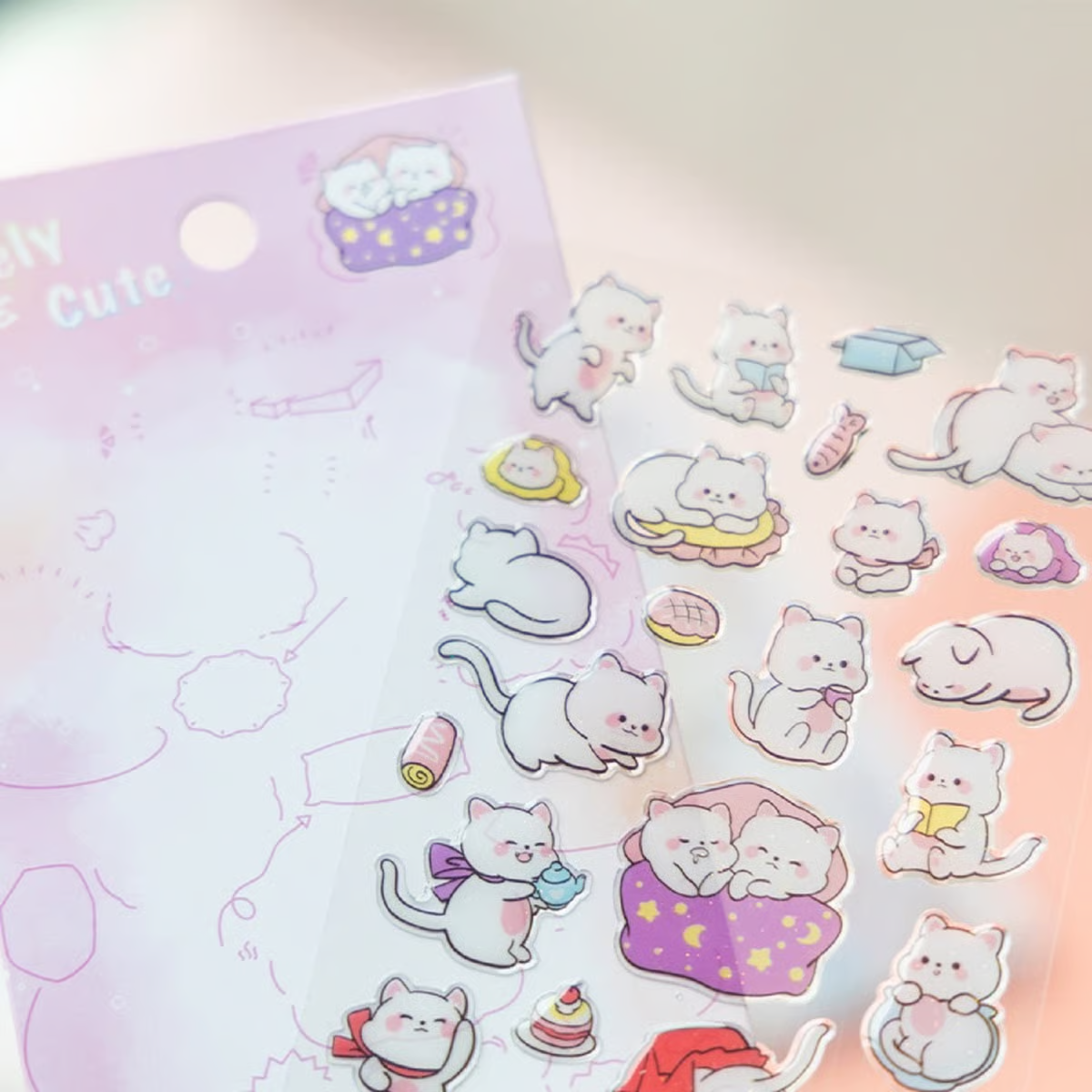 Kawaii Animals Sticker Sheet