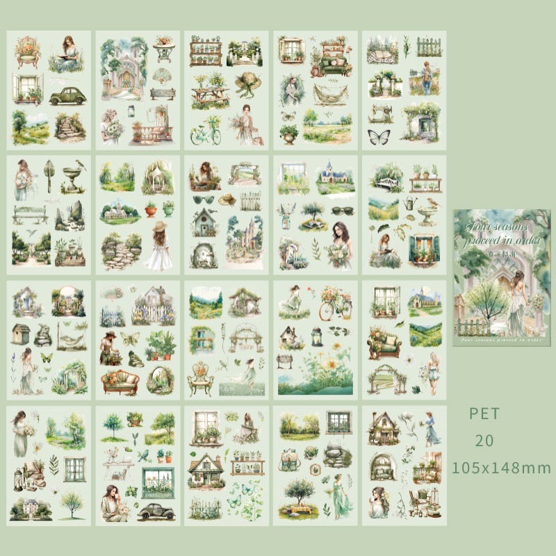 Four Seasons Tales Sticker Book