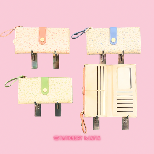 Cute Cat Long Wallet