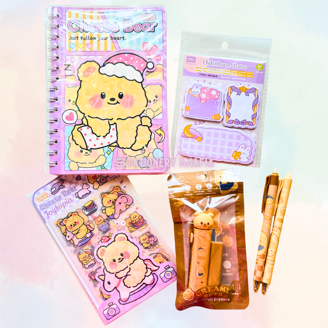 Cheese Bear Dreamy Study Bundle