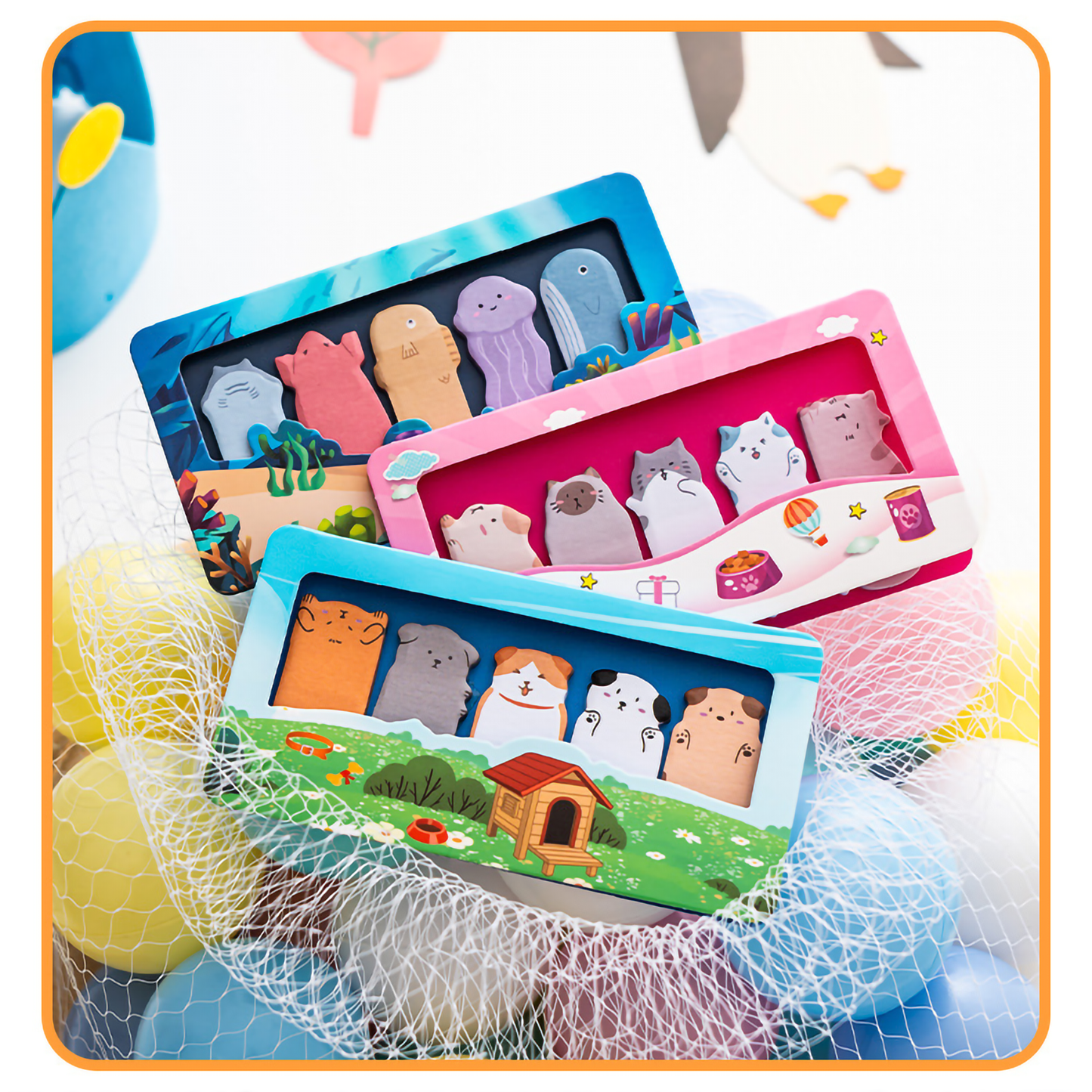 Wild Happy Notes Sticky Tabs