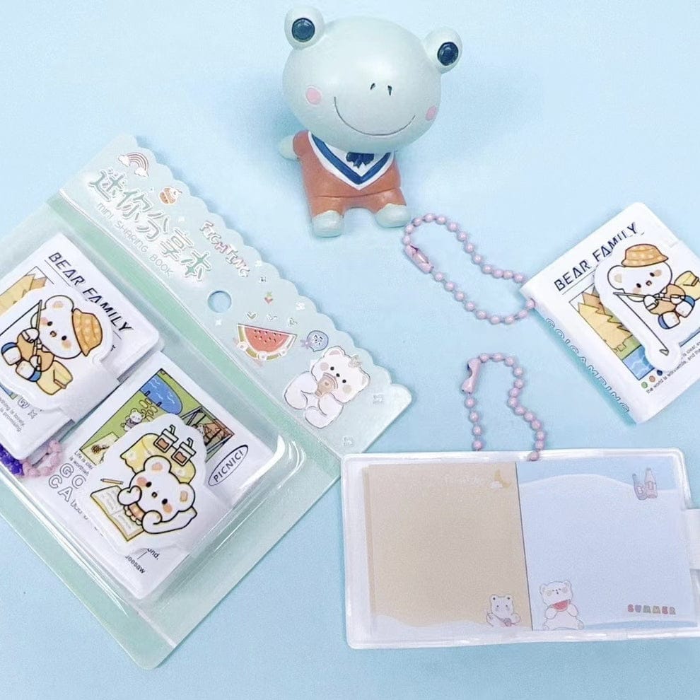 Bear Buddy Mini Notebook Duo