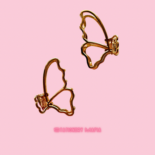 Mini Butterfly Claw Clip Combo