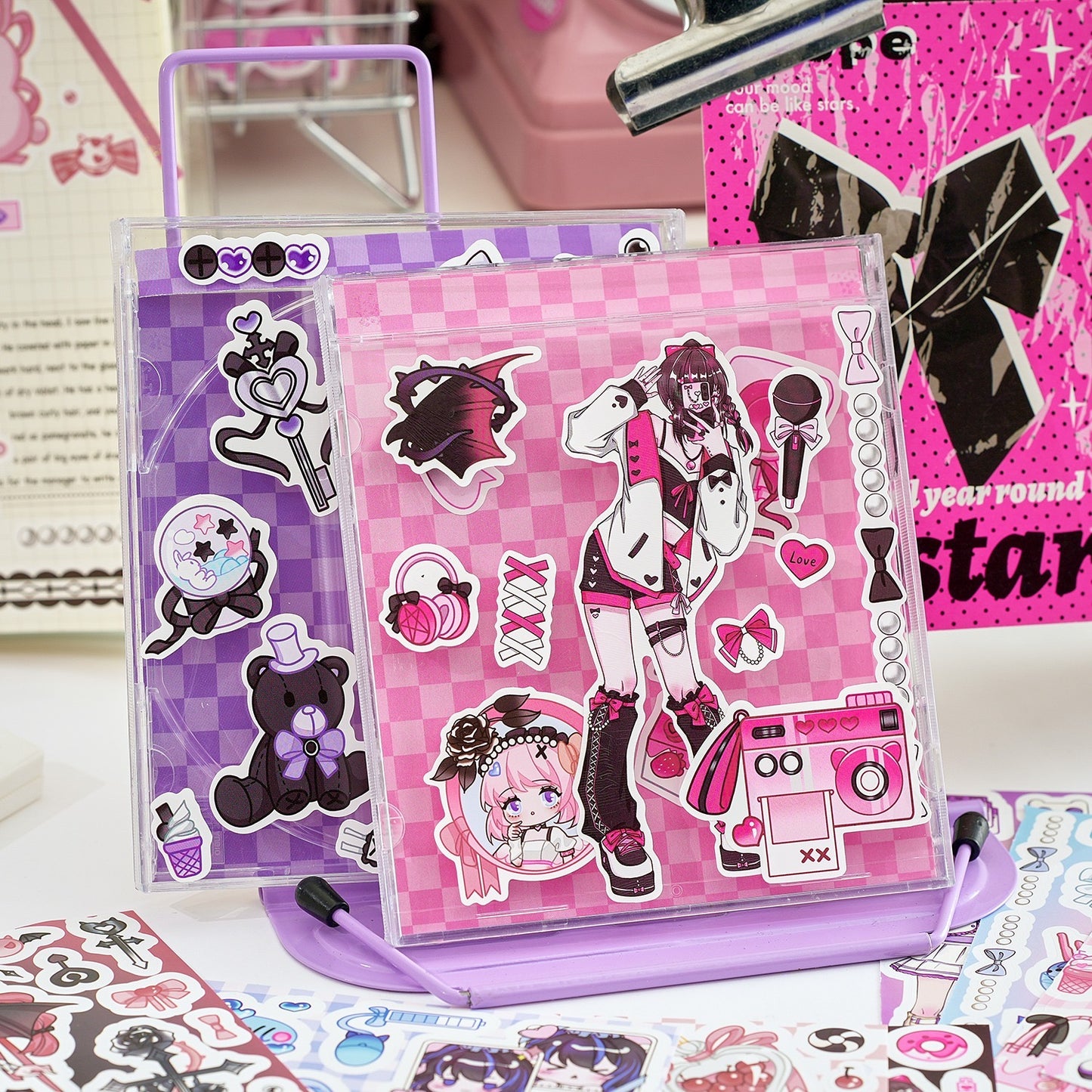 Kawaii Girl Sticker Book