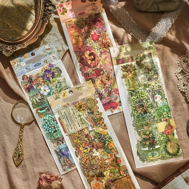 Morning Series Vintage Sticker Sheets