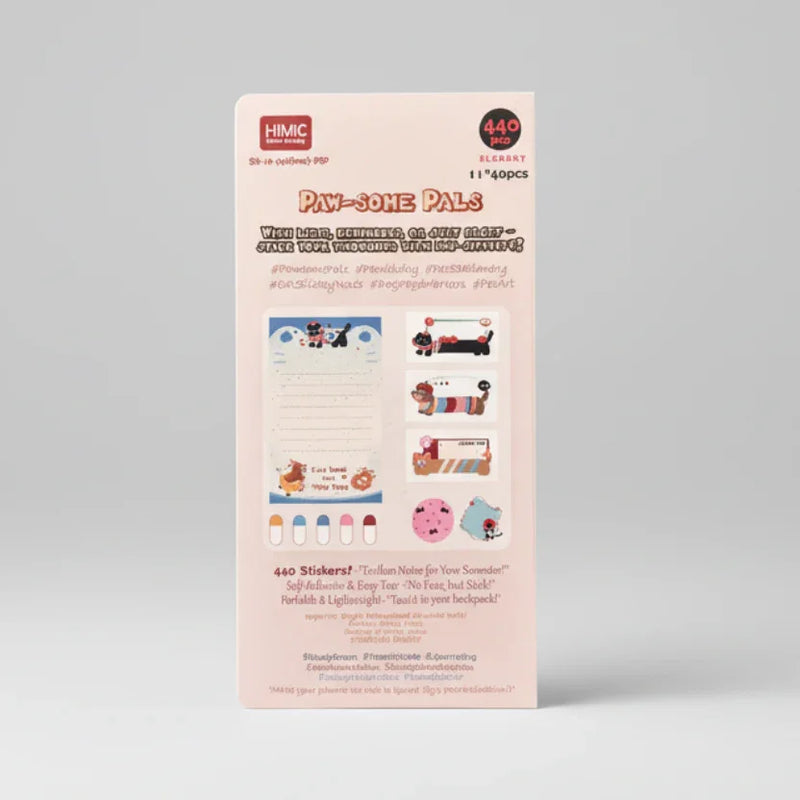 Kawaii Animal Sticky Notes Set