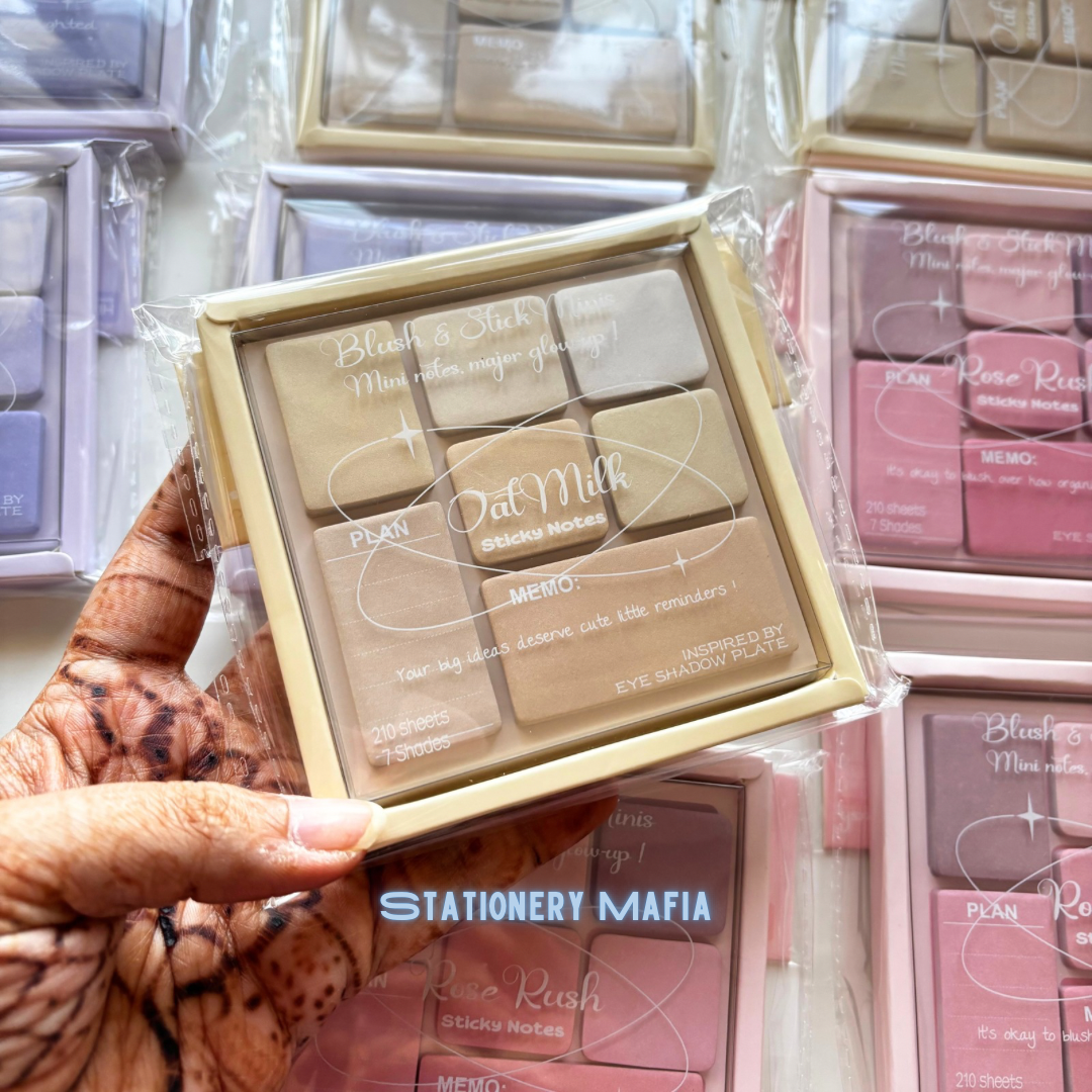 Makeup Palette Sticky Notes