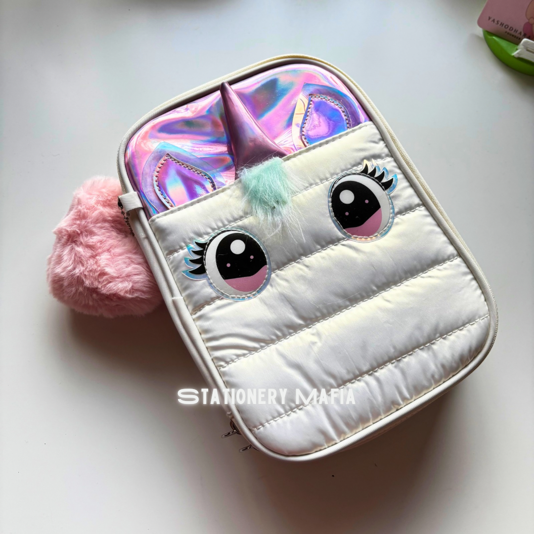 Dreamy Unicorn Quilted Organizer