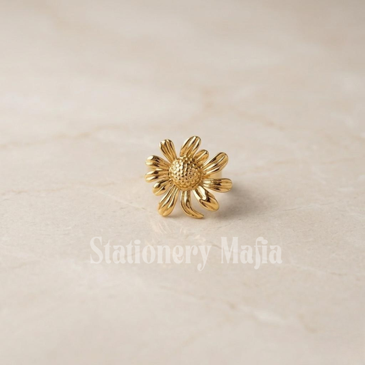 Sunflower Glow Ring