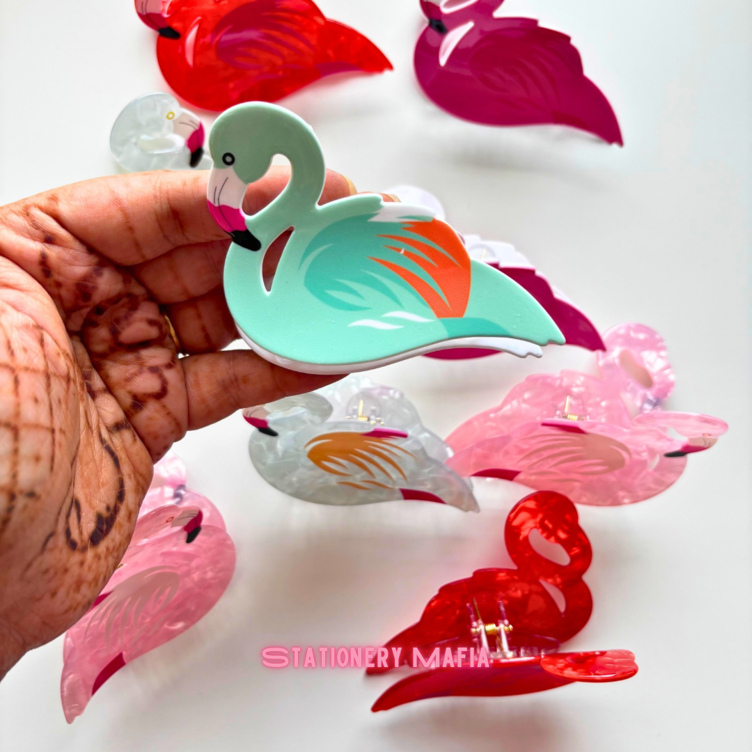 Flamingo Claw Clip