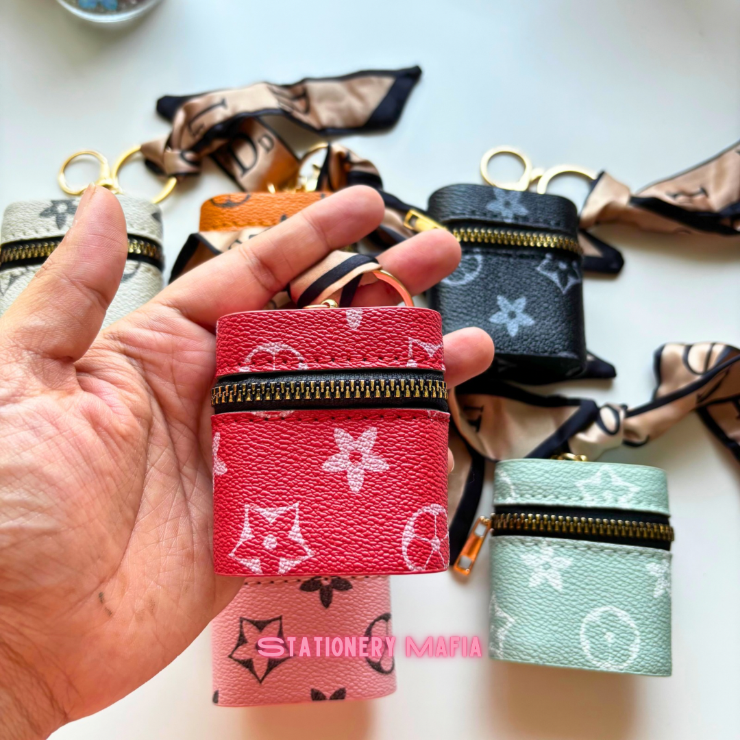 Mini Luxe Zip Trinket Pouch