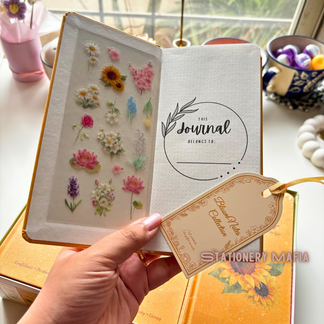 Sunflower Glow Journal