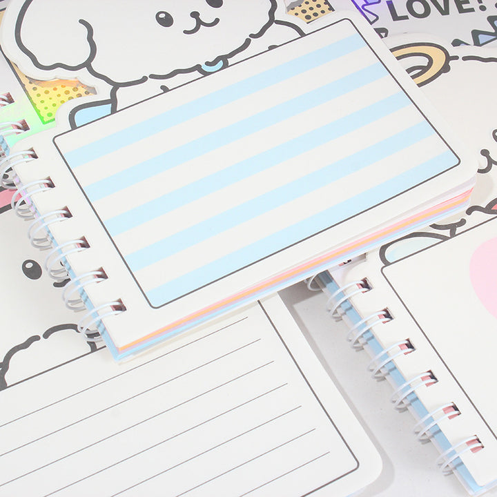 Cream Puppy Spiral Notebook